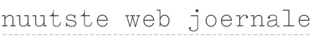 Nuutste Web Joernale